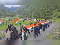 Tricolour Flies High Near LAC As Arunachal Villages Hold Tiranga Yatra