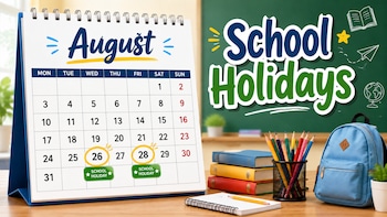 School Holidays August 2026: Eid-e-Milad, Onam, Raksha Bandhan; Check Key Dates