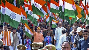 Tiranga Politics Heats Up In UP: Yogi Adityanath, Congress Clash Over National Flag