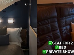Etihad's Luxury 3-Room Suite In The Sky Comes With A Double Bed And A Private Shower