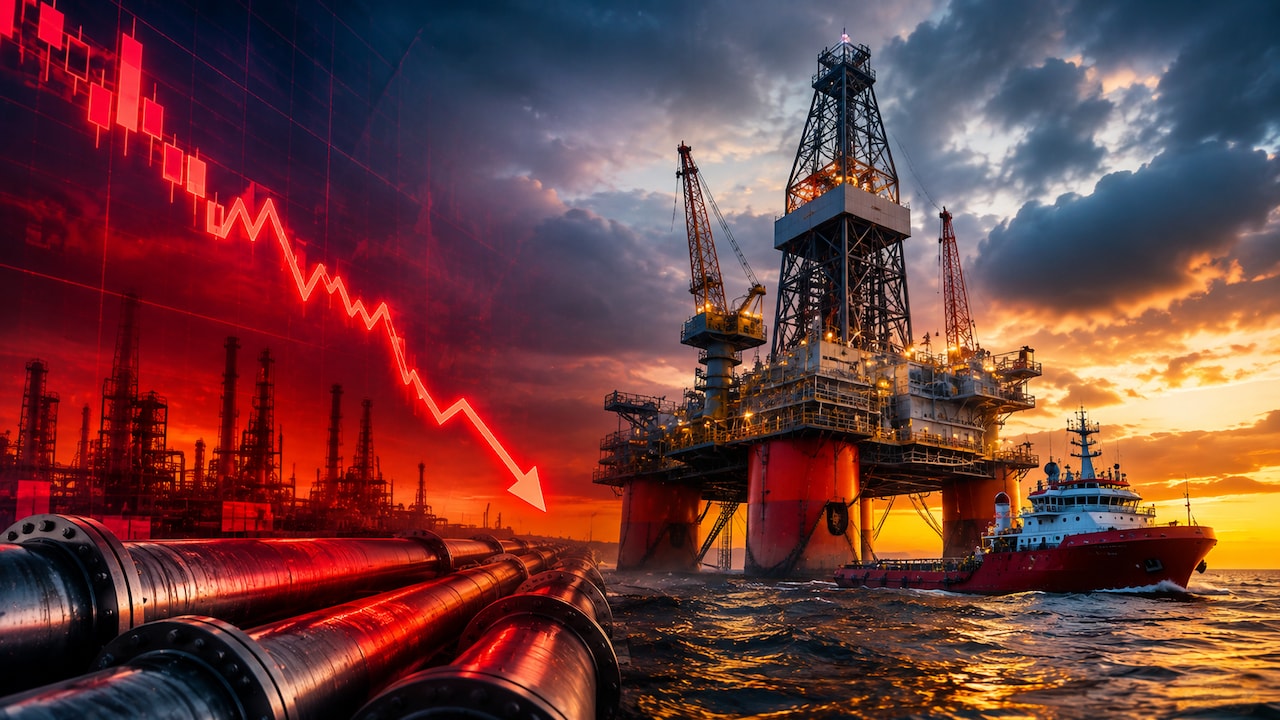 Oil & Gas Ancillary Stocks Slide: Dolphin Offshore, Aegis Logistics Tumble Up To 9.5%