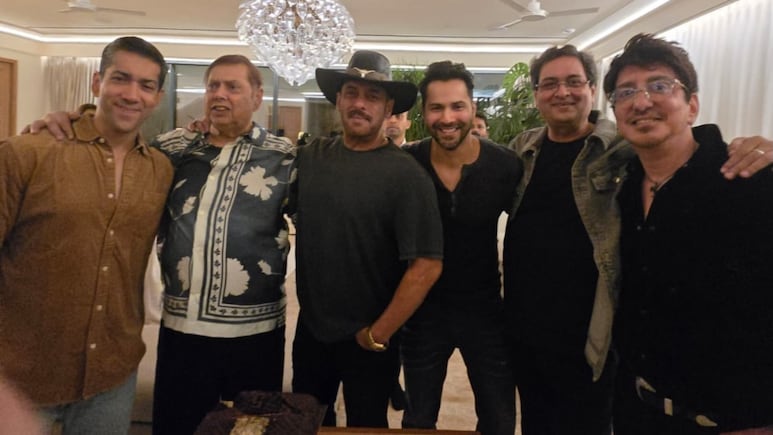 Salman Khan's Cowboy Hat Is The Real Star Of David Dhawan's 75th Birthday Pic