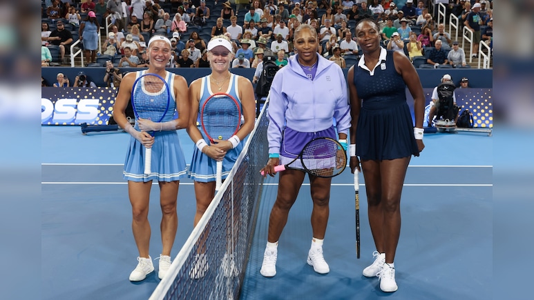 Cincinnati Open: Serena And Venus Williams's First Doubles Match Since 2022 Ends In Tiebreak Defeat