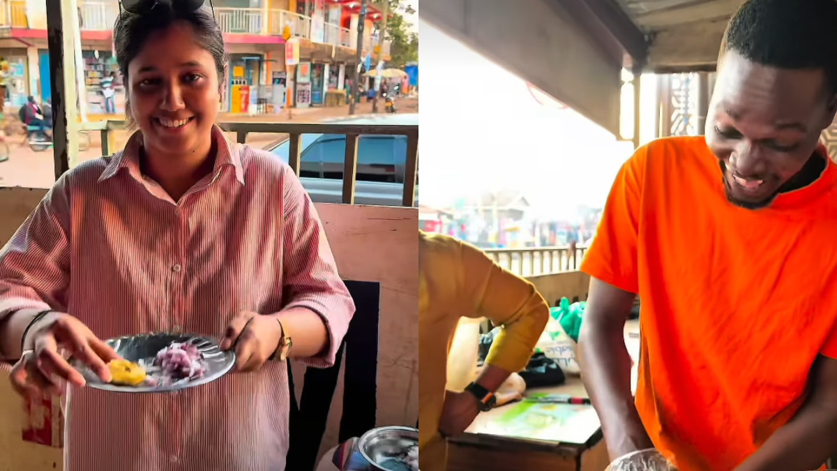 Video: Indian Woman Finds Africans Running Gol Gappa Stall In Uganda