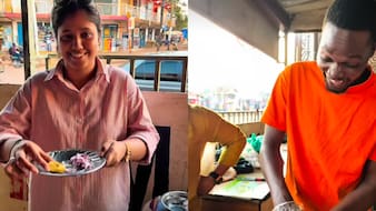 Video: Indian Woman Finds Africans Running Gol Gappa Stall In Uganda