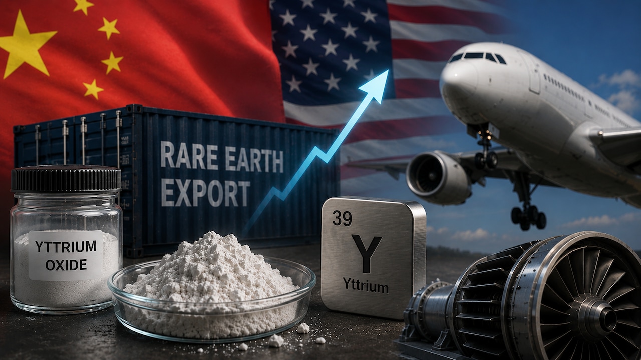 US Jet Engine Makers Breathe Easier As China Ramps Up Key Rare Earth Exports