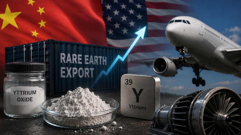 US Jet Engine Makers Breathe Easier As China Ramps Up Key Rare Earth Exports