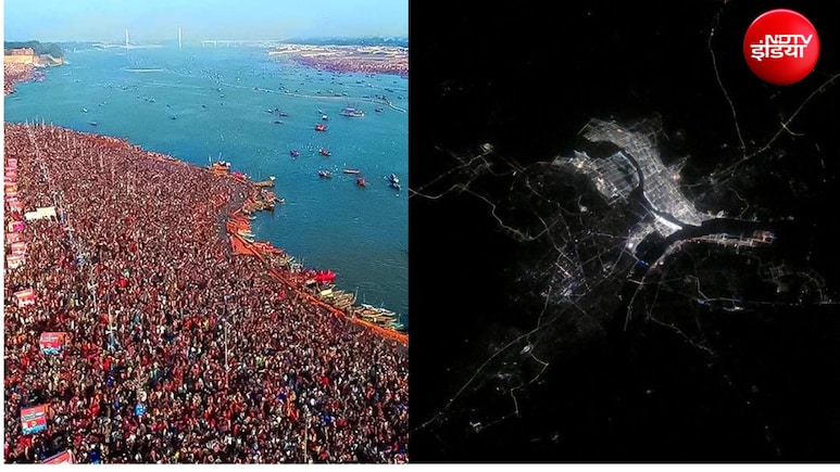 अंतरिक्ष से दिखा महाकुंभ का भव्य स्वरूप, NASA के एस्ट्रोनॉट भी हो गए कायल, बोले- सबसे बेहतरीन तस्वीर