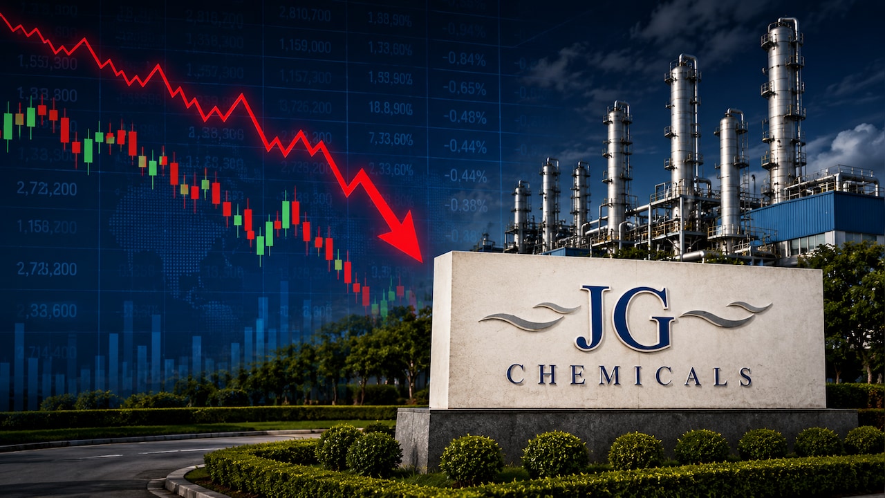 44% Return In One Month: J.G. Chemicals Share Price Slumps Over 1%. Here's Why