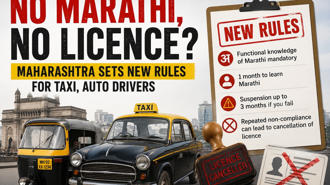 No Marathi, No Licence? Maharashtra Sets Rules For Taxi, Auto Drivers