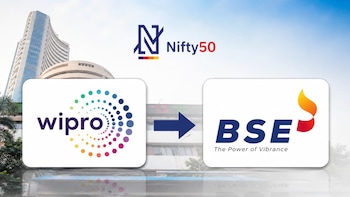 BSE To Replace Wipro In Nifty 50 With Effect From September