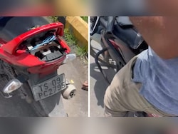 Telangana Police Bike Used For Rapido Ride? Video Viral, Inspector Under Lens