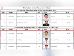 ICMAI CMA June 2026: Raunak Jain Secures Inter Rank 1; Mokshit Vamsi Tops Final