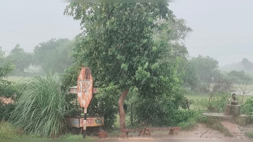 राजस्&zwj;थान में झमाझम बार&zwj;िश, सड़कों पर भरा पानी; निचली कॉलोनियों में बढ़ी परेशानी