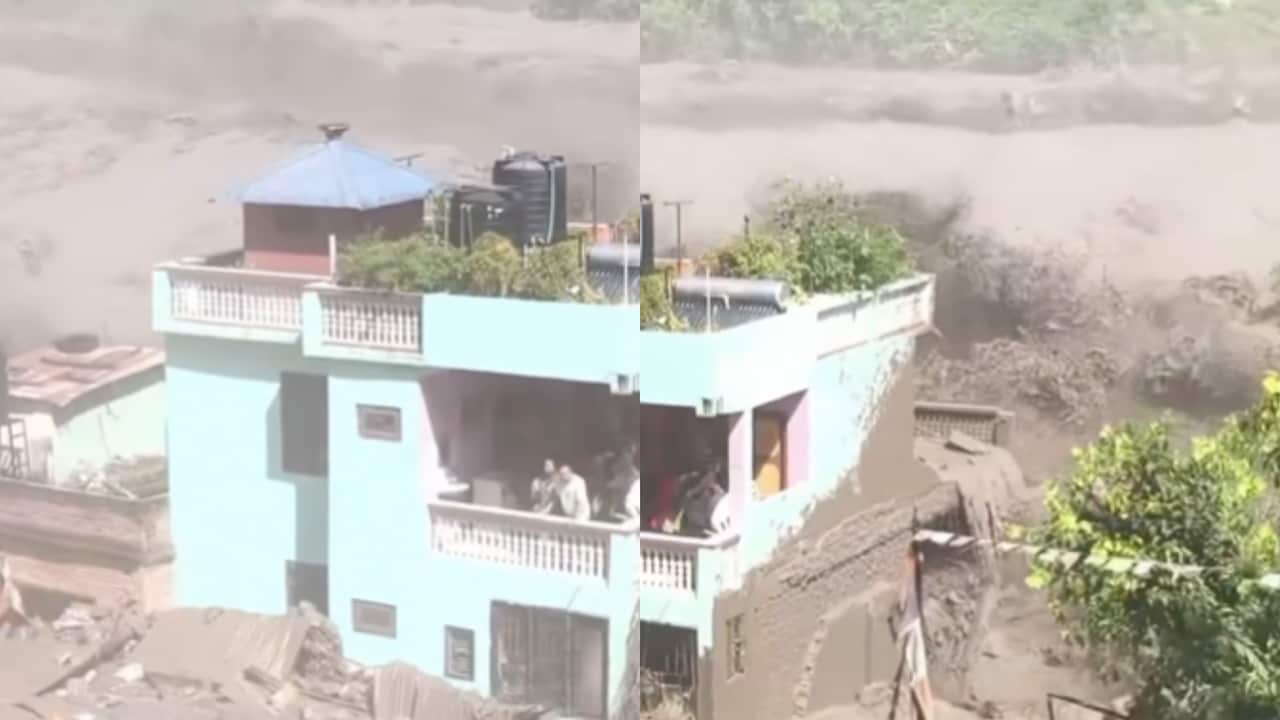 नेपाल बाढ़ में चारों ओर तबाही, लेकिन सैलाब के बीच मजबूती से खड़ा रहा ये घर; वीडियो वायरल