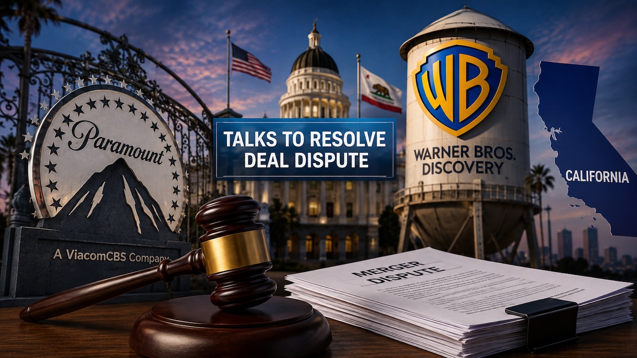 Paramount, California Set For Talks To Resolve Warner Bros Deal Dispute: Report