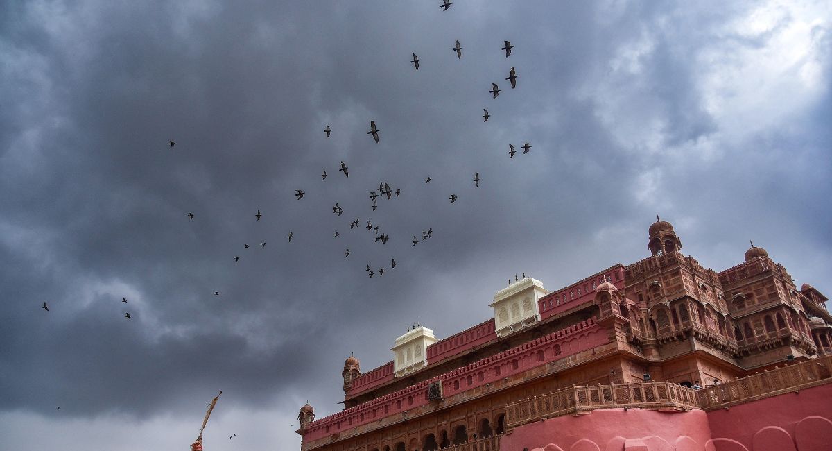 राजस्थान में बारिश की गतिविधियों में कमी आने की संभावना, मौसम व‍िभाग का येलो अलर्ट