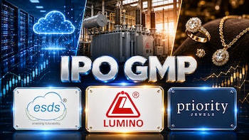 IPO GMP Today: Lumino Industries vs Priority Jewels vs ESDS Software &mdash; Which Signals Better Listing Gains?
