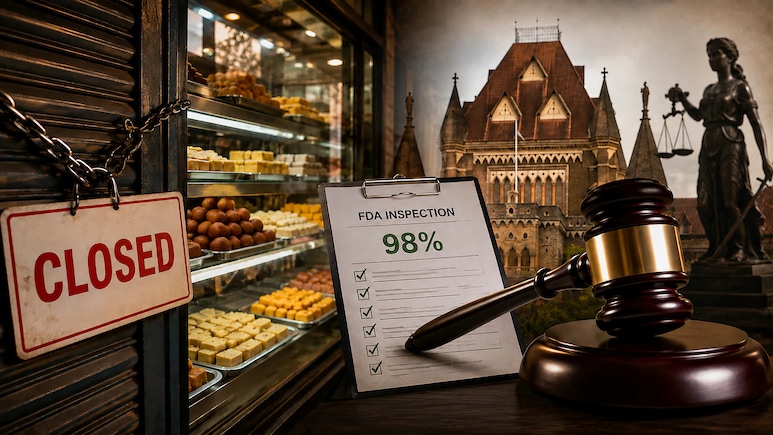 Rs 5 Lakh Fine For 'Torturing Citizens': Bombay HC Slams FDA Over Pune Sweet Shop Closure