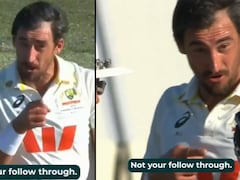 "Get Off The Wicket": Mitchell Starc Fumes At Bangladesh Star - Watch
