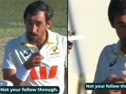 "Get Off The Wicket": Australia Pacer Mitchell Starc Fumes At Bangladesh's Mehidy Hassan - Watch