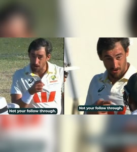 "Get Off The Wicket": Australia Pacer Mitchell Starc Fumes At Bangladeshs Mehidy Hassan - Watch