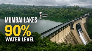 Water Level In Mumbai Lakes Cross 90% Again After Heavy Rain; IMD Forecasts More Showers This Week