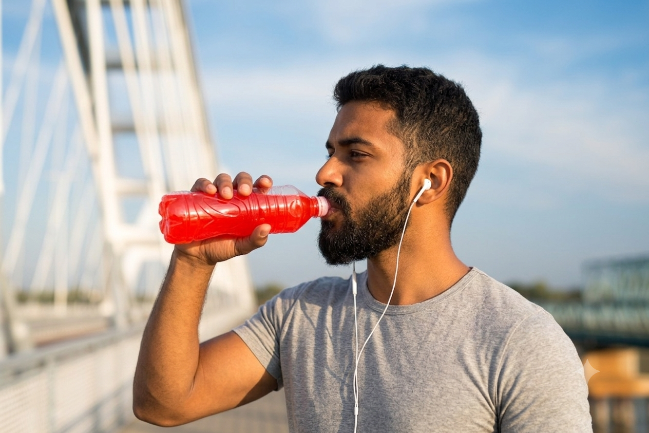 Electrolyte drinks can help replenish lost minerals when it is consumed when needed