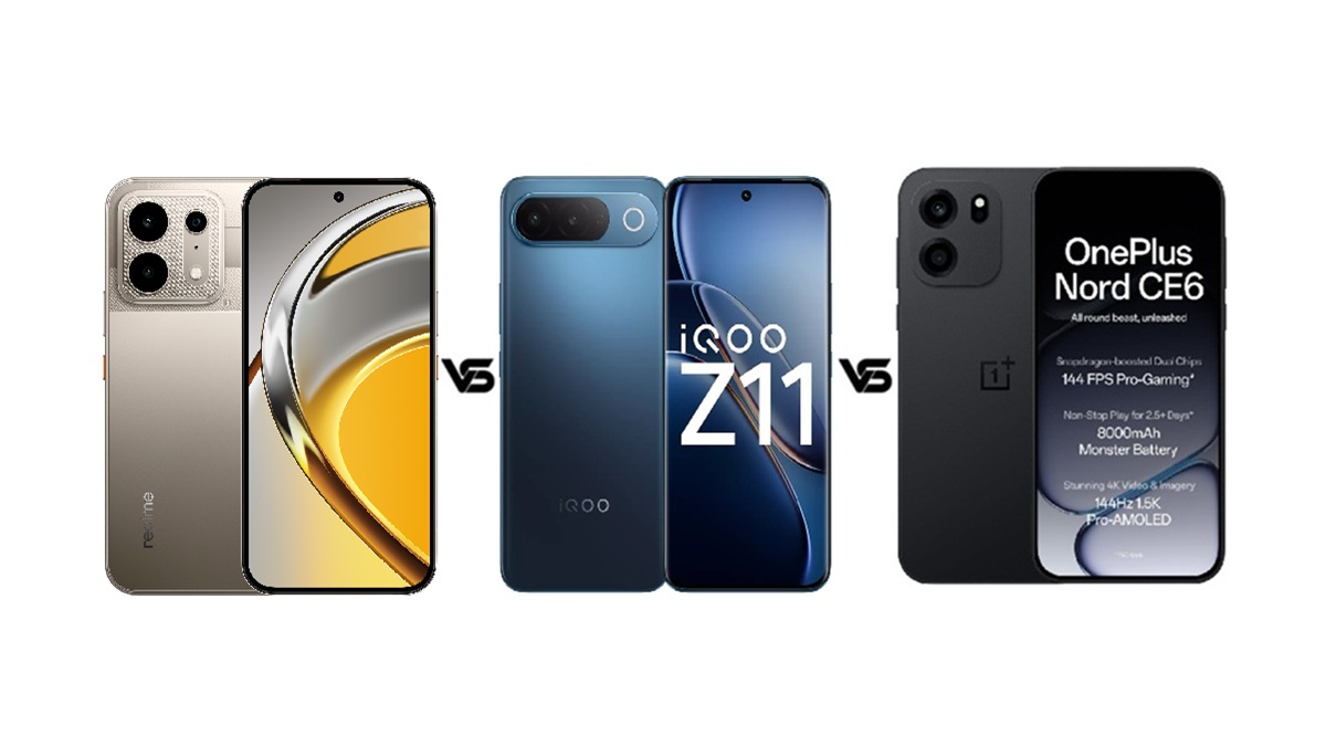 Realme P4s 5G vs iQOO Z11 vs OnePlus Nord CE 6: जानें कौन सा फोन है बेस्ट?
