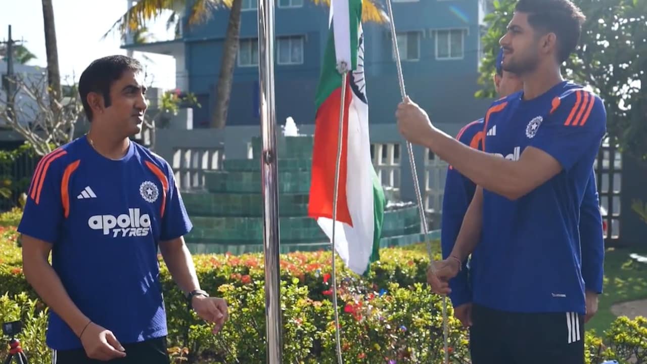 How Team India Celebrated Independence Day Before 1st Test Against Sri Lanka - Watch
