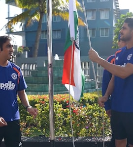 How Team India Celebrated Independence Day Before 1st Test Against Sri Lanka - Watch