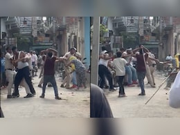 On Camera, Delhi Cops Attacked With Chilli Powder, Bricks After Bike Seizure