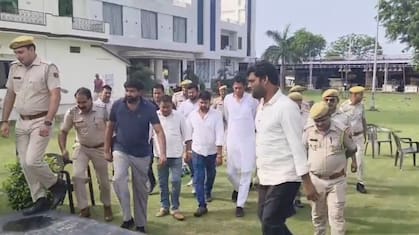अमित शाह के दौरे से पहले खैरथल कांग्रेस के जिलाध्यक्ष डिटेन, पुलिस बोली- बलराम यादव को निगरानी में रखा
