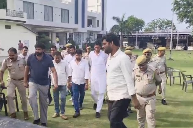 अमित शाह के दौरे से पहले खैरथल कांग्रेस के जिलाध्यक्ष डिटेन, पुलिस बोली- बलराम यादव को निगरानी में रखा