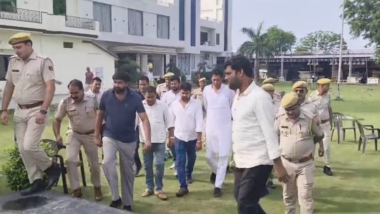 अमित शाह के दौरे से पहले खैरथल कांग्रेस के जिलाध्यक्ष डिटेन, पुलिस बोली- बलराम यादव को निगरानी में रखा