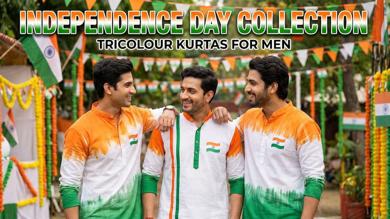 इस Independence Day तिरंगे के रंगों से सजाएं अपना लुक, Amazon पर मौजूद हैं मेंस के शानदार और स्टाइलिश कुर्ते