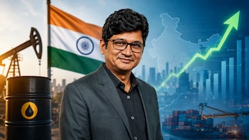 $85 Crude Won't Derail India: Motilal Oswal's Ajay Khandelwal Sees 6.5% Growth, 1.5% CAD