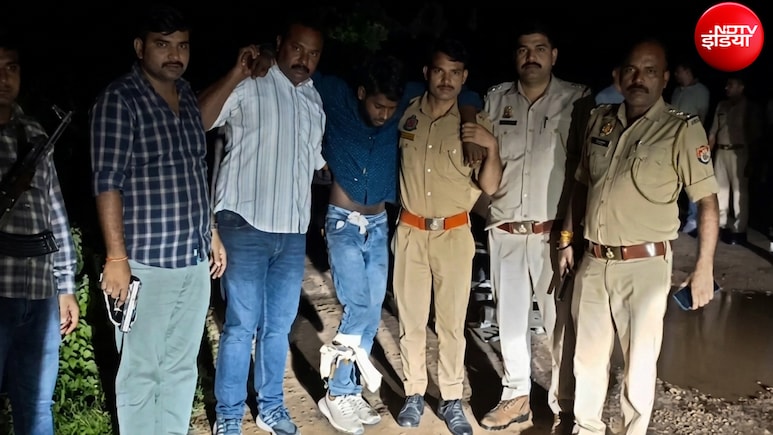 झांसी में महिला से मंगलसूत्र छीनने वाले का 9 घंटे में हाफ एनकाउंटर, दूसरे ने डर से किया सरेंडर