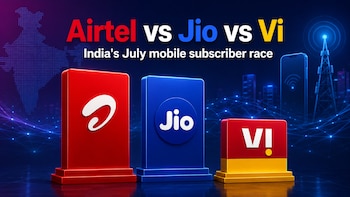 Bharti Airtel Vs Jio Vs Vodafone Idea: Who Won India's July Mobile Subscriber Race?