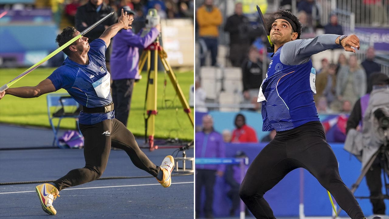 Neeraj Chopra Wins Silver, Yashvir Singh Bronze As India Seal Double Podium In CWG Javelin