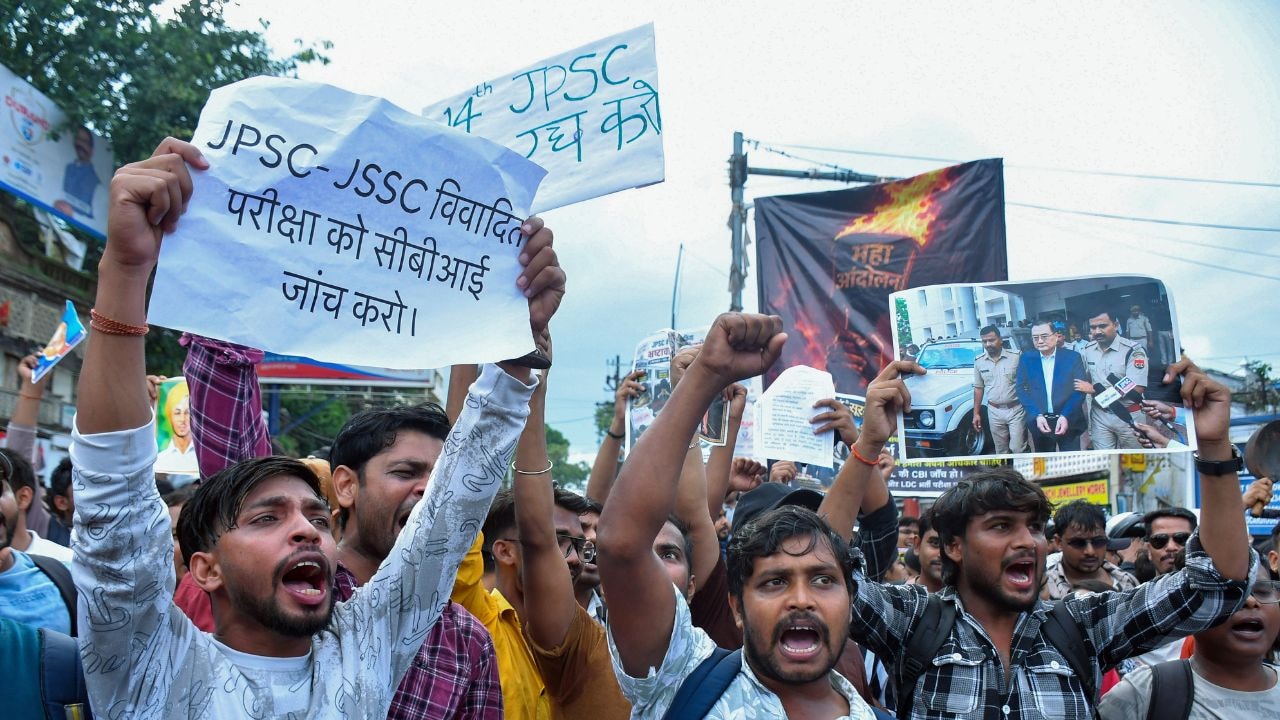 Jharkhand Students' Protest Live Updates: Protesters Demand CBI, ED Investigation