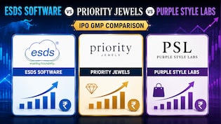 Priority Jewels vs ESDS Software Purple Style Labs IPO GMP: Which Could Deliver Highest Listing Gain?