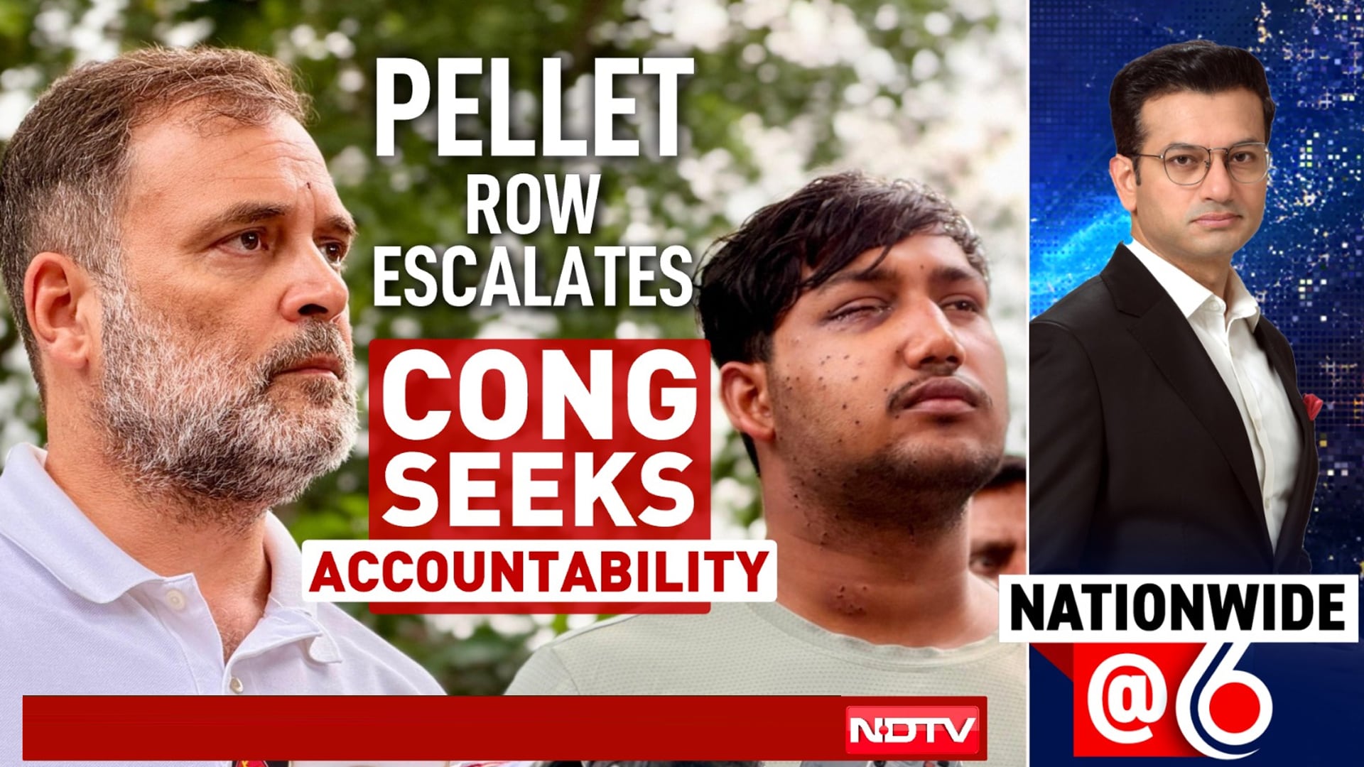 Rahul Gandhi Sits On Dharna Over Pellet Gun FIR, BJP Calls It "Cheap Politics"