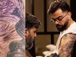 Virat Kohli's New Tattoo Goes Viral; 5 Sessions In, Work Still Underway