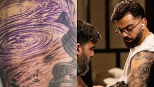 Virat Kohli's New Tattoo Goes Viral; 5 Sessions In, Work Still Underway
