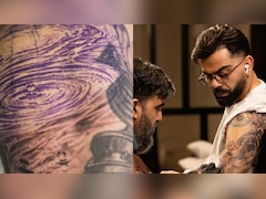 Virat Kohlis New Tattoo Goes Viral; 5 Sessions In, Work Still Underway