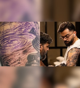 Virat Kohlis New Tattoo Goes Viral; 5 Sessions In, Work Still Underway