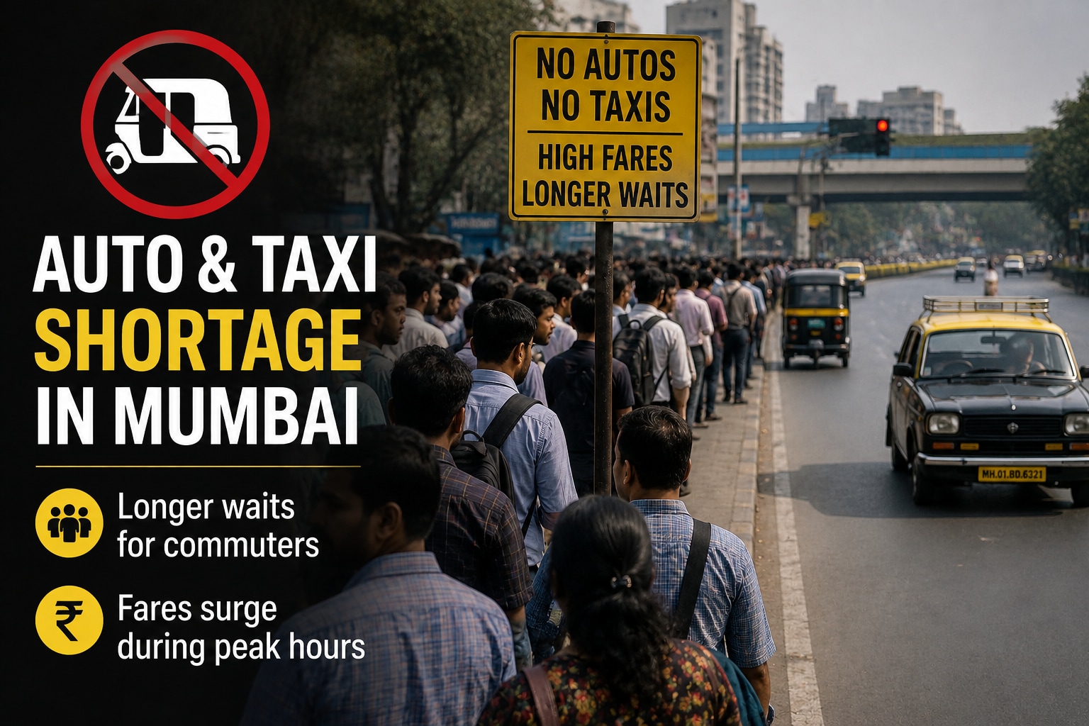 Maharashtra enforces Marathi-language rule for autorickshaw and taxi drivers in Mumbai
