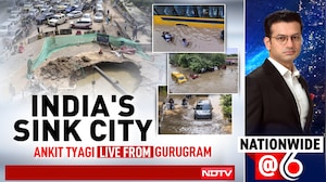 Gurugram's Sinking Infrastructure: Sinkhole Exposes City's Flooding Crisis