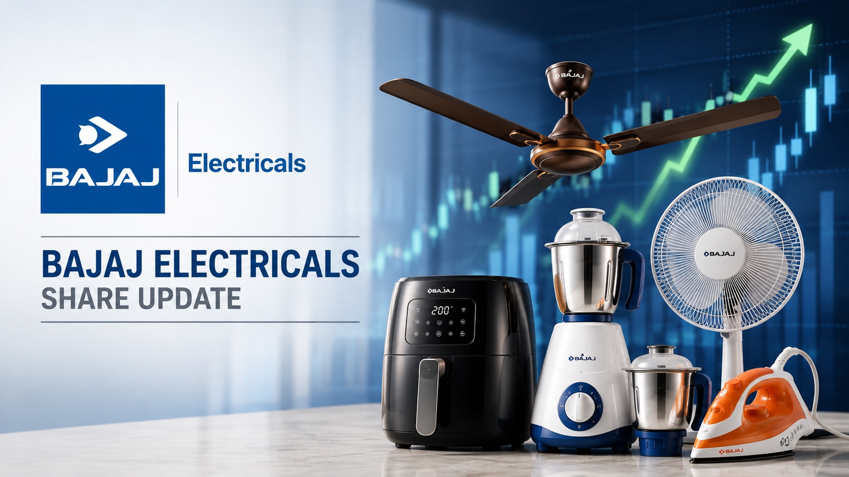 Bajaj Electricals Share Price Jumps 16% After Q1 Profit Swells, Margin Surges